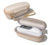 Travel Hard EVA Case Fits for Braun Models,for IRT6520,6500,6020 Ear Thermometer Carrying Case (Brown)