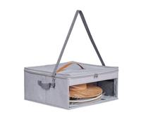 Travel Hat Box, Hat Suitcase, Large Capacity Headwear Organizer, Sturdy Zippered Storage Case with Double Handles for Men, Women, Family, Friends on Vacation or Business Trips