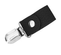 Travel Hat Clip - PU Leather Hat Holder | Outdoor Backpack Storage Clip | Duck Hat Clips for Travel, Backpacks, Handbags, Bins, Black, Se référer au descriptif, Refer to description