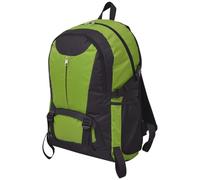 vidaXL Hiking Backpack 40 L Black and Green