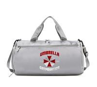 Travel Holdall Horror Video Game Enthusiast, Spacious Overnight Bag for Short Trips, Great for Workout, Travel and Leisure, Travel(Grey)