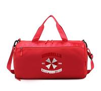Travel Holdall Horror Video Game Enthusiast, Spacious Overnight Bag for Short Trips, Great for Workout, Travel and Leisure, Bag(Red)