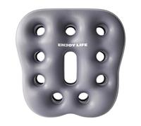 Travel Inflatable Seat Cushion - 45cm Portable Foldable Pad, Lightweight Air Cushion, Compact Seat Pillow | Ergonomic Pressure Relief Support for Home Office Floor Travel Airplane Stadium Hiking