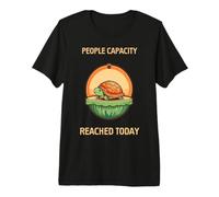 Travel Introvert Turtle Social Recharge Required Premium T-Shirt