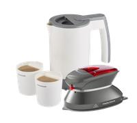 Travel Iron and Travel Kettle Set