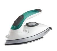 Travel Iron Clothes Ultra Compact & Lightweight Clothes Steam & Dry Ironing 1100W Dual Voltage 110-240v Variable Temperature Control Non-Stick Sole Plate.