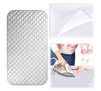 Travel Ironing Board, Interfacing Fabric Iron on, 100cm Iron on Interfacing Medium Weight for Sewing Quilting Crafting and Garment Making Foldable and Portable for Family and Business