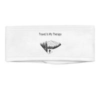 'Travel Is My Therapy' Beauty Head Band/Hair Band (HB00037945)