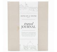 Travel Journal by Duncan & Stone,Sand,Travel Planner for Best Friend Gift,Vacation Scrapbook and Photo Album,Adventure Book for Couples or Boyfriend,World Trip Notebook for Women or Men Traveler