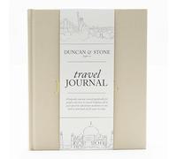 Travel Journal by Duncan & Stone,Sand,Travel Planner for Best Friend Gift,Vacation Scrapbook and Photo Album,Adventure Book for Couples or Boyfriend,World Trip Notebook for Women or Men Traveler