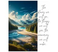Travel Journal: Capture Vacation Memories and Reflections: The places we will go, the things we will see, the memories we will make