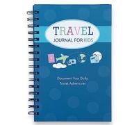 Travel Journal for Kids- Fun and Easy Way to Document Several Childhood Vacations in One Journal (Royal Blue)