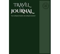 Travel Journal: Leave Nothing But Footprints, Take Nothing But Memories: A Guided Trip Planner & Memory Book to Record Adventures, Experiences, Bucket Lists & Travel Notes