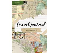 Travel Journal Notebook - Vintage-Inspired Adventure Diary for Travel Planning, Vacation Memories & Daily Travel Notes: 100 Lined Pages, 6x9 Compact Travel Log Book for Men & Women & Kids