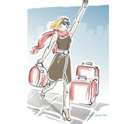Travel Journal: Travellers Notebook log To Write In, Books Planner, Adventures, Memories Keepsake, Lugguage Checklist and More, For Men, Women, Teens, ... 6"x9" Paperback: Volume 1 (Travel Essentials)