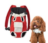 Travel Keeper for Dogs: Adjustable Pet Backpack with Leg Openings, Breathable Cat Bag, Small Puppies for Walking, Portable Pet Support, Gear
