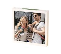 Travel Keepsake Box - Adventure Archive Box | Ticket Stub Memory Frame | Travel Shade Boxes | Ticket Display Frame for Adventure Wedding Concert Living Room Apartment Holiday