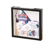 Travel Keepsake Box - Adventure Archive Box | Ticket Stub Memory Frame | Travel Shade Boxes | Ticket Display Frame for Adventure Wedding Concert Living Room Apartment Holiday