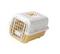 Travel Kennel for Small Pets, Creamy Yellow