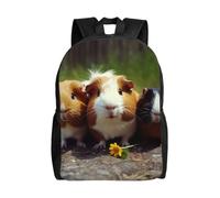 Travel Laptop Backpack For Women Men,Waterproof Lightweight Cute Backpack Guinea Pigs Funny Casual Daypack