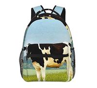 Travel Laptop Backpack Friesian Cow Backpacks Durable Daypack Notebook Computer Bag Gifts for Men Women Adults