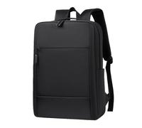 Travel Laptop Backpack with USB Charging Port, Large Casual Travel Commuting Backpack Fits 15.6-inch Laptop, Lightweight Waterproof Business Computer Bag for Men Women