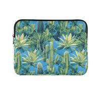 Travel Laptop Cases 13-14 Inch Thin, Cactus Many Illusion, Tablet Briefcase Carrying Bag for Business Journey Work