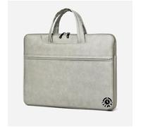 Travel Laptop Handbag 15 to 16 Inch Water Repellent Carrying Case with Handle for MacBook Air 15 Acer Nitro HP Spectre Lenovo Legion ASUS ZenBook Perfect for School Work Commute Light Colour Grey