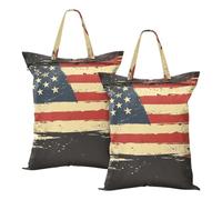 Travel Laundry Bag Waterproof 2pcs Yoga Training Dirty Clothes Bags National Handle Vietnam War Army War Day Veterans