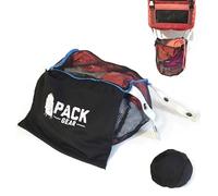 "Travel Laundry Hamper" - Add-On For PACK Gear Backpack Organizers | Separate Dirty Clothes While You Travel with a Lightweight Mesh Hamper That Compresses Laundry & Helps Contain Unwanted Odors