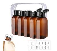 Travel Liquid Bottles Reusable Lightweight Multifunctional Transparent