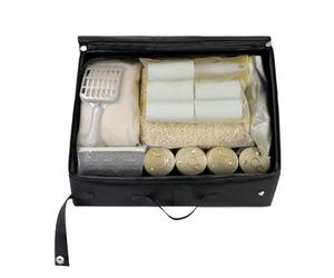 Travel Litter Box - Foldable Litter Box, Travel Litters Boxes for Cats | Leak Proof Waterproof Folding Case Kitten Accessories | Pet Supplies for Outdoor Indoor Apartment Camping Car Airplane
