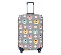 Travel Luggage Covers - Cute Geese Elasticity Suitcase Covers Protector for Luggage 18-32 Inch