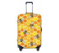 Travel Luggage Covers - Honeycombs Elasticity Suitcase Covers Protector for Luggage 18-32 Inch