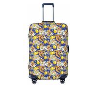 Travel Luggage Covers - Sicilian Style Elasticity Suitcase Covers Protector for Luggage 18-32 Inch