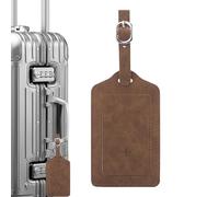 Travel Luggage Tags | Suitcase ID Tags with Fun and Humanized Design | Durable Bags lable for Flights, Cruises, Kids, Women, Men, Business