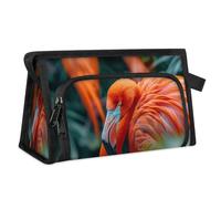 Travel Makeup Bag for Women Men Flamingos Pattern Cosmetic Wash Pouch Bag Toiletry Toiletries Shower Bag Organizer