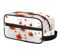 Travel Makeup Bag for Women Men Kids Girls Boys 3D Sports Ball Basketball Wash Pouch Bag Toiletry Cosmetic Toiletries Organizer Shower Bag