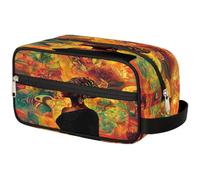 Travel Makeup Bag for Women Men Kids Girls Boys Africa Woman Colorful Wash Pouch Bag Toiletry Cosmetic Toiletries Organizer Shower Bag