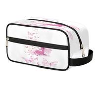 Travel Makeup Bag for Women Men Kids Girls Boys Magic Fairy Butterfly Wash Pouch Bag Toiletry Cosmetic Toiletries Organizer Shower Bag
