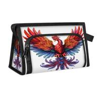 Travel Makeup Bag for Women Men Phoenix Print Cosmetic Wash Pouch Bag Toiletry Toiletries Shower Bag Organizer