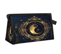 Travel Makeup Bag for Women Men Yin Yang Tai Chi Cosmetic Wash Pouch Bag Toiletry Toiletries Shower Bag Organizer
