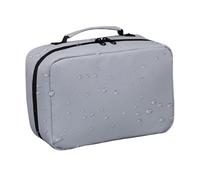 Travel Makeup Bag | Large Capacity Waterproof - Zipper Makeup Bag for Men - Boyfriend Husband Traveler Teens Boys Face Wash Lotion Ra, Grey, Se référer à la description, Refer to description