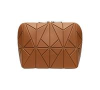 Travel Makeup Bag, Waterproof Foldable Design, 20x18x11cm, Makeup Travel Pouch, Cosmetic Wash Case, Parallel Compartments, for Skincare, Toiletries Trips Shower Use