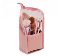 Travel Makeup Brush Bag Stand Up Portable Pouches for Essence Eye Cream Bottle