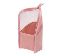 Travel Makeup Brush - Portable Cosmetic Brush Holder, Split Storage Bag with Smooth Zip, Beauty Tools, Toiletries for Women and Girls, Eyebrow, pink, Siehe Beschreibung, See