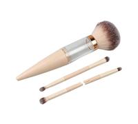 Travel Makeup Brush Set - 5 Pieces Portable Makeup Tool, Blush Eyeshadow Brushes - For Girls, Women, Beginners, Wedding, Bride, Home, Holiday, Festival,