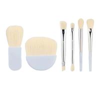 Travel Makeup Brush Set - Complete Portable Make Up Brushes Kit, Mini Compact Cosmetic Brush Set, Face Brush Set and Eye Bag | Professional Makeup Brushes Set with Case M