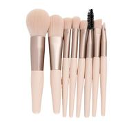 Travel Makeup Brushes Makeup Brush Set 8 Pieces For Eye Shadow Foundation Blush Suitable For Travel Cosmetic Brush Eyeshadow(A)