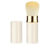 Travel Makeup Brushes - Retractable Beauty Brush Pocket Bottom | Soft Cosmetic Face Applicator, Easy Carrying Powder Tool For Mixing, Use Q